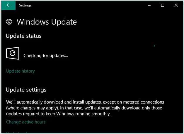 Центр обновления Windows — проверка обновлений для исправления OpenGL